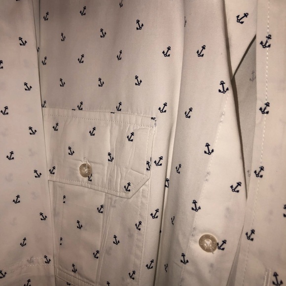 Men’s PD&Co Anchor Button Down Shirt - Picture 7 of 8